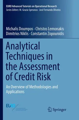 Doumpos / Zopounidis / Lemonakis |  Analytical Techniques in the Assessment of Credit Risk | Buch |  Sack Fachmedien