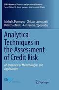 Doumpos / Zopounidis / Lemonakis |  Analytical Techniques in the Assessment of Credit Risk | Buch |  Sack Fachmedien