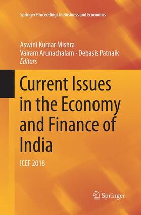Mishra / Patnaik / Arunachalam |  Current Issues in the Economy and Finance of India | Buch |  Sack Fachmedien