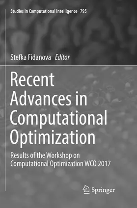 Fidanova |  Recent Advances in Computational Optimization | Buch |  Sack Fachmedien