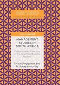 Ruggunan / Sooryamoorthy |  Management Studies in South Africa | Buch |  Sack Fachmedien