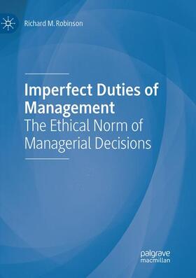 Robinson | Imperfect Duties of Management | Buch | 978-3-030-07634-4 | sack.de