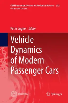 Lugner |  Vehicle Dynamics of Modern Passenger Cars | Buch |  Sack Fachmedien