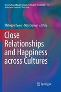 Sümer / Demir |  Close Relationships and Happiness across Cultures | Buch |  Sack Fachmedien