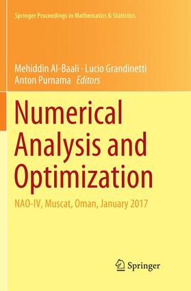 Al-Baali / Purnama / Grandinetti | Numerical Analysis and Optimization | Buch | 978-3-030-07918-5 | sack.de