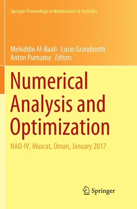 Al-Baali / Purnama / Grandinetti |  Numerical Analysis and Optimization | Buch |  Sack Fachmedien