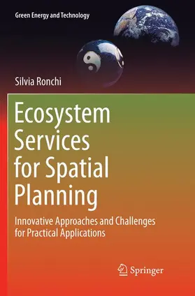 Ronchi |  Ecosystem Services for Spatial Planning | Buch |  Sack Fachmedien