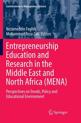 Zali / Faghih | Entrepreneurship Education and Research in the Middle East and North Africa (MENA) | Buch | 978-3-030-08005-1 | sack.de