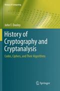 Dooley |  History of Cryptography and Cryptanalysis | Buch |  Sack Fachmedien