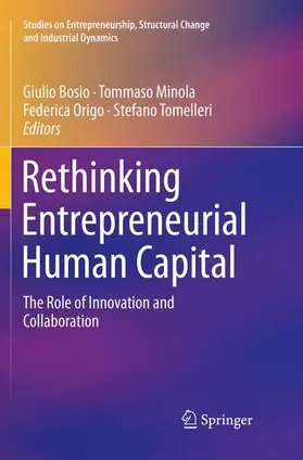 Bosio / Tomelleri / Minola |  Rethinking Entrepreneurial Human Capital | Buch |  Sack Fachmedien