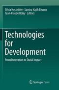 Hostettler / Bolay / Najih Besson |  Technologies for Development | Buch |  Sack Fachmedien