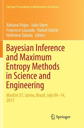 Polpo / Stern / Takada | Bayesian Inference and Maximum Entropy Methods in Science and Engineering | Buch | 978-3-030-08186-7 | sack.de