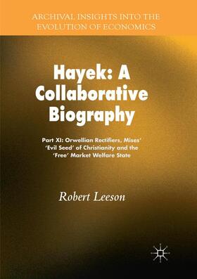 Leeson | Hayek: A Collaborative Biography | Buch | 978-3-030-08453-0 | sack.de