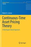 Jarrow |  Continuous-Time Asset Pricing Theory | Buch |  Sack Fachmedien