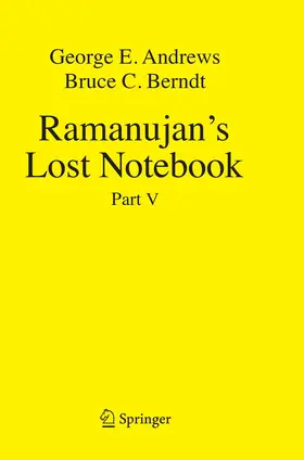 Berndt / Andrews |  Ramanujan's Lost Notebook | Buch |  Sack Fachmedien