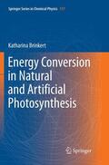 Brinkert |  Energy Conversion in Natural and Artificial Photosynthesis | Buch |  Sack Fachmedien