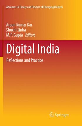 Kar / Gupta / Sinha | Digital India | Buch | 978-3-030-08688-6 | sack.de
