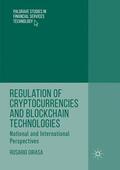 Girasa |  Regulation of Cryptocurrencies and Blockchain Technologies | Buch |  Sack Fachmedien