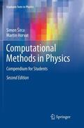 Horvat / Širca |  Computational Methods in Physics | Buch |  Sack Fachmedien