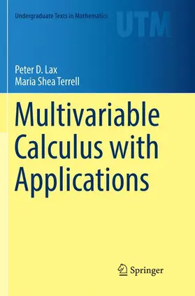 Terrell / Lax |  Multivariable Calculus with Applications | Buch |  Sack Fachmedien