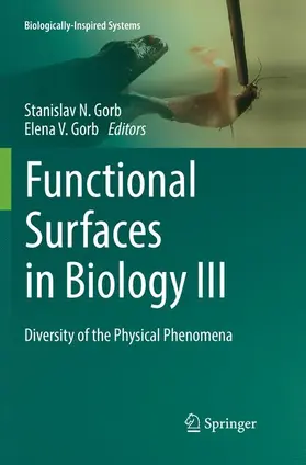 Gorb |  Functional Surfaces in Biology III | Buch |  Sack Fachmedien