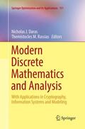 Rassias / Daras |  Modern Discrete Mathematics and Analysis | Buch |  Sack Fachmedien