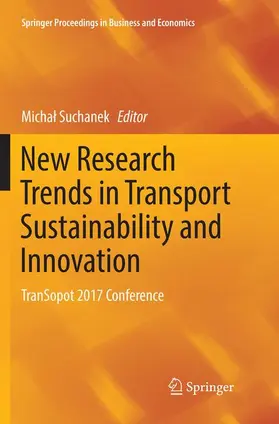 Suchanek |  New Research Trends in Transport Sustainability and Innovation | Buch |  Sack Fachmedien