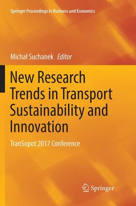 Suchanek | New Research Trends in Transport Sustainability and Innovation | Buch | 978-3-030-08996-2 | sack.de