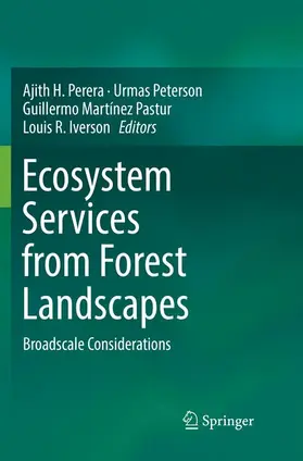 Perera / Iverson / Peterson |  Ecosystem Services from Forest Landscapes | Buch |  Sack Fachmedien