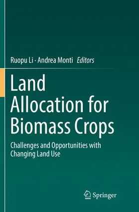 Monti / Li |  Land Allocation for Biomass Crops | Buch |  Sack Fachmedien