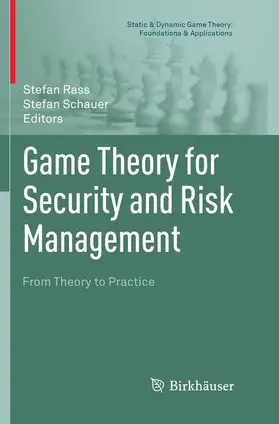 Schauer / Rass |  Game Theory for Security and Risk Management | Buch |  Sack Fachmedien
