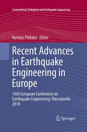 Pitilakis |  Recent Advances in Earthquake Engineering in Europe | Buch |  Sack Fachmedien