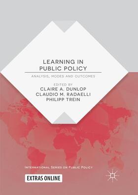Dunlop / Trein / Radaelli | Learning in Public Policy | Buch | 978-3-030-09430-0 | sack.de