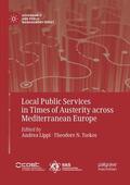 Tsekos / Lippi |  Local Public Services in Times of Austerity across Mediterranean Europe | Buch |  Sack Fachmedien