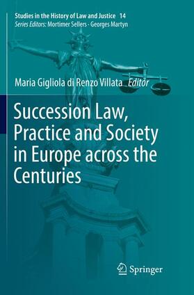 di Renzo Villata | Succession Law, Practice and Society in Europe across the Centuries | Buch | 978-3-030-09445-4 | sack.de