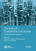 Dragos / Marseille / Kovac |  The Laws of Transparency in Action | Buch |  Sack Fachmedien