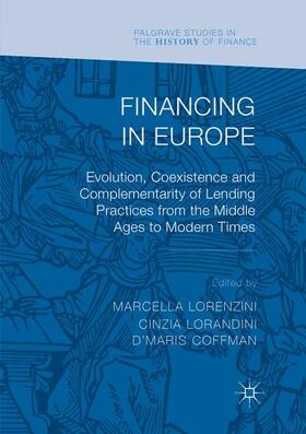Lorenzini / Coffman / Lorandini |  Financing in Europe | Buch |  Sack Fachmedien