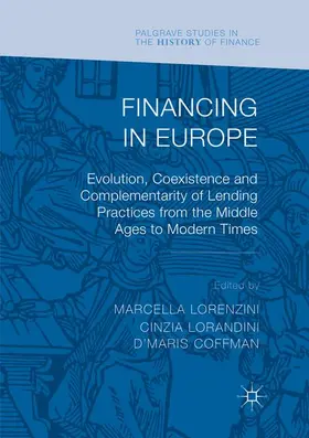 Lorenzini / Coffman / Lorandini |  Financing in Europe | Buch |  Sack Fachmedien