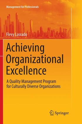 Lasrado | Achieving Organizational Excellence | Buch | 978-3-030-09931-2 | sack.de