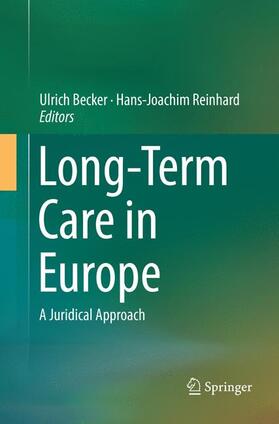Reinhard / Becker | Long-Term Care in Europe | Buch | 978-3-030-09932-9 | sack.de