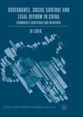 Chen |  Governance, Social Control and Legal Reform in China | Buch |  Sack Fachmedien