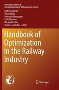 Borndörfer / Klug / Schlechte |  Handbook of Optimization in the Railway Industry | Buch |  Sack Fachmedien
