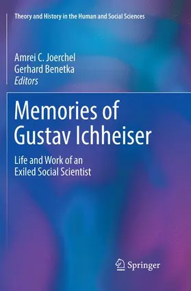 Joerchel / Benetka |  Memories of Gustav Ichheiser | Buch |  Sack Fachmedien