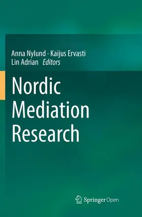 Nylund / Adrian / Ervasti |  Nordic Mediation Research | Buch |  Sack Fachmedien