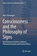 Champagne |  Consciousness and the Philosophy of Signs | Buch |  Sack Fachmedien