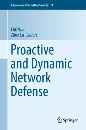 Wang / Lu | Proactive and Dynamic Network Defense | E-Book | www.sack.de