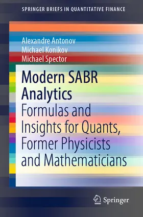 Antonov / Konikov / Spector |  Modern SABR Analytics | eBook | Sack Fachmedien