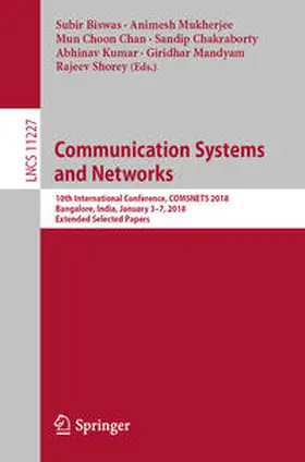 Biswas / Mukherjee / Chan | Communication Systems and Networks | E-Book | sack.de