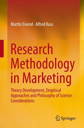 Kuss / Eisend |  Research Methodology in Marketing | Buch |  Sack Fachmedien