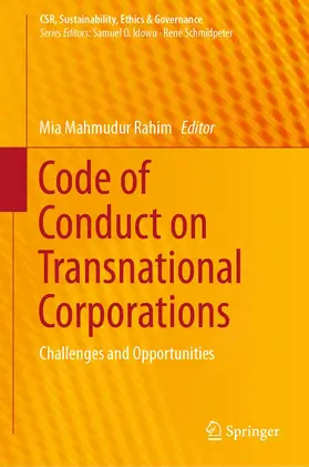 Rahim |  Code of Conduct on Transnational Corporations | Buch |  Sack Fachmedien